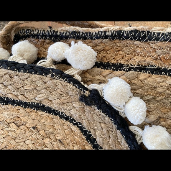 World Wide Lg Jute Satchel Crossbody Bag Bohemian - Picture 14 of 14